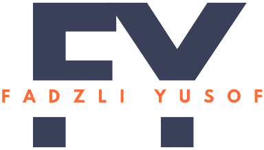 Logo Fadzli Yusof White